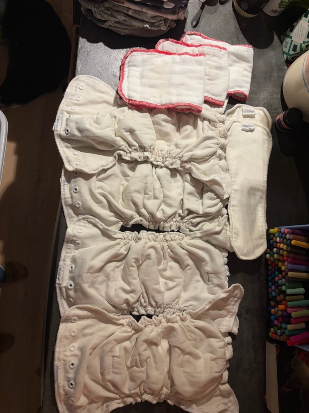 Cloth baby Diapers size 2 - Assorted Prints - Picture 2 of 2